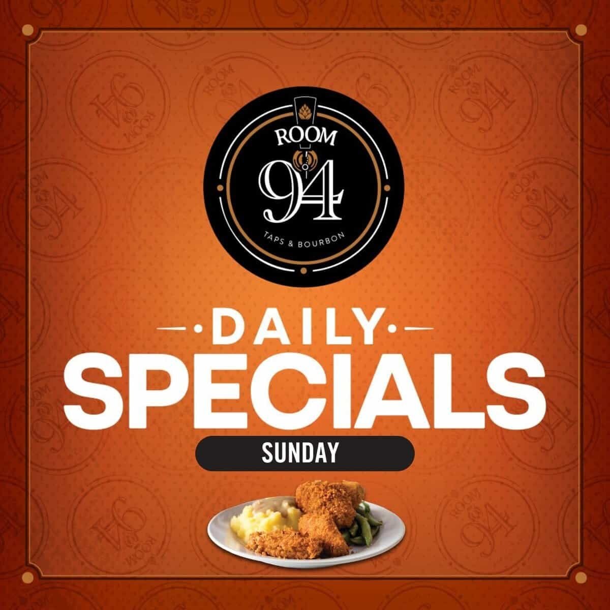 Odawa Casino daily specials for Sunday featuring food and gaming offers.