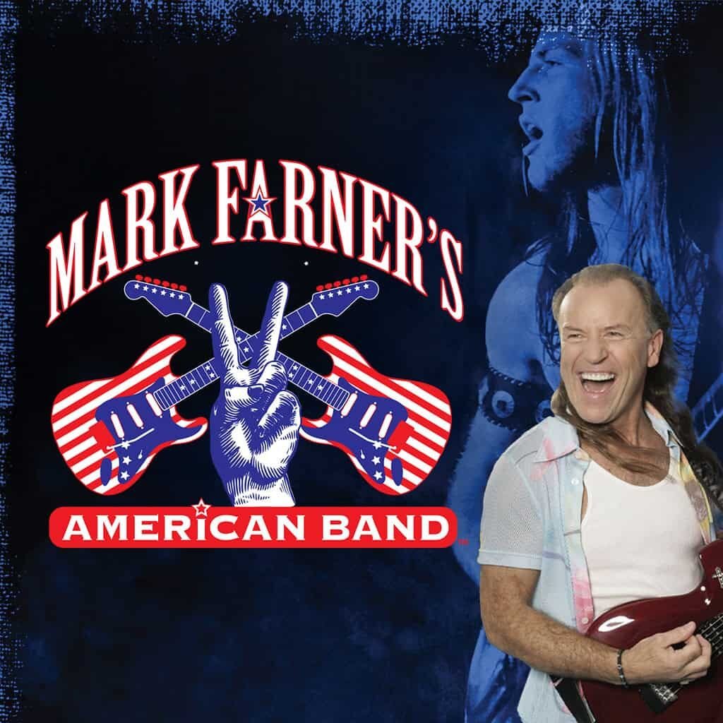 High-energy performance by Mark Farner’s American Band at Odawa Casino & Resort, featuring classic rock hits and guitar solos.