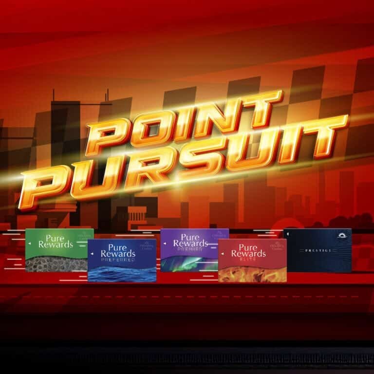 Casino reward program at Odawa Casino & Resort with prizes and loyalty points.