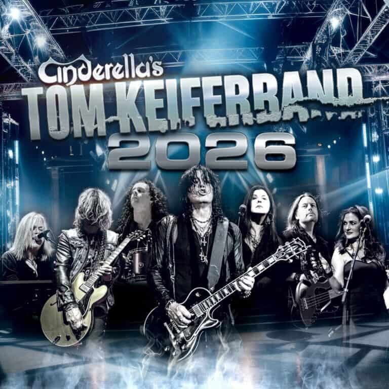Cinderella's Tom Keifer Band performing live at Odawa Casino & Resort, 2026 concert event.