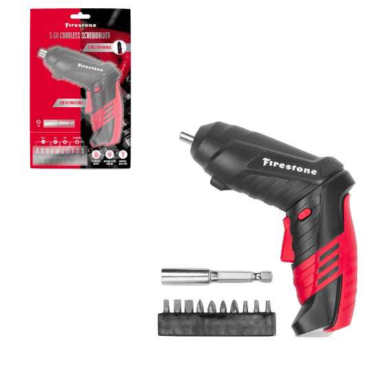 Firestone cordless screwdriver for gaming and maintenance at Odawa Casino & Resort.