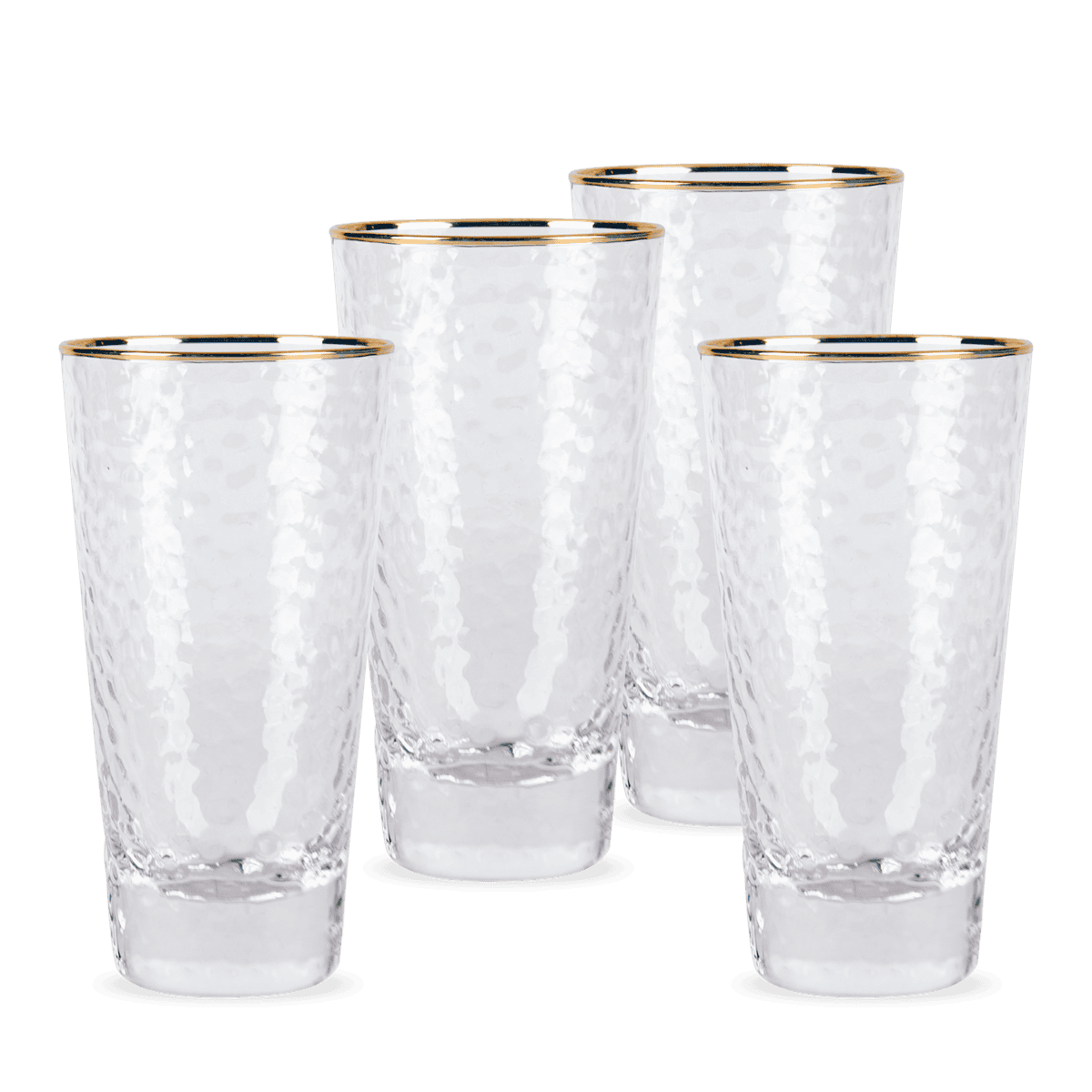 Elegant glassware for casino gaming and dining experiences.