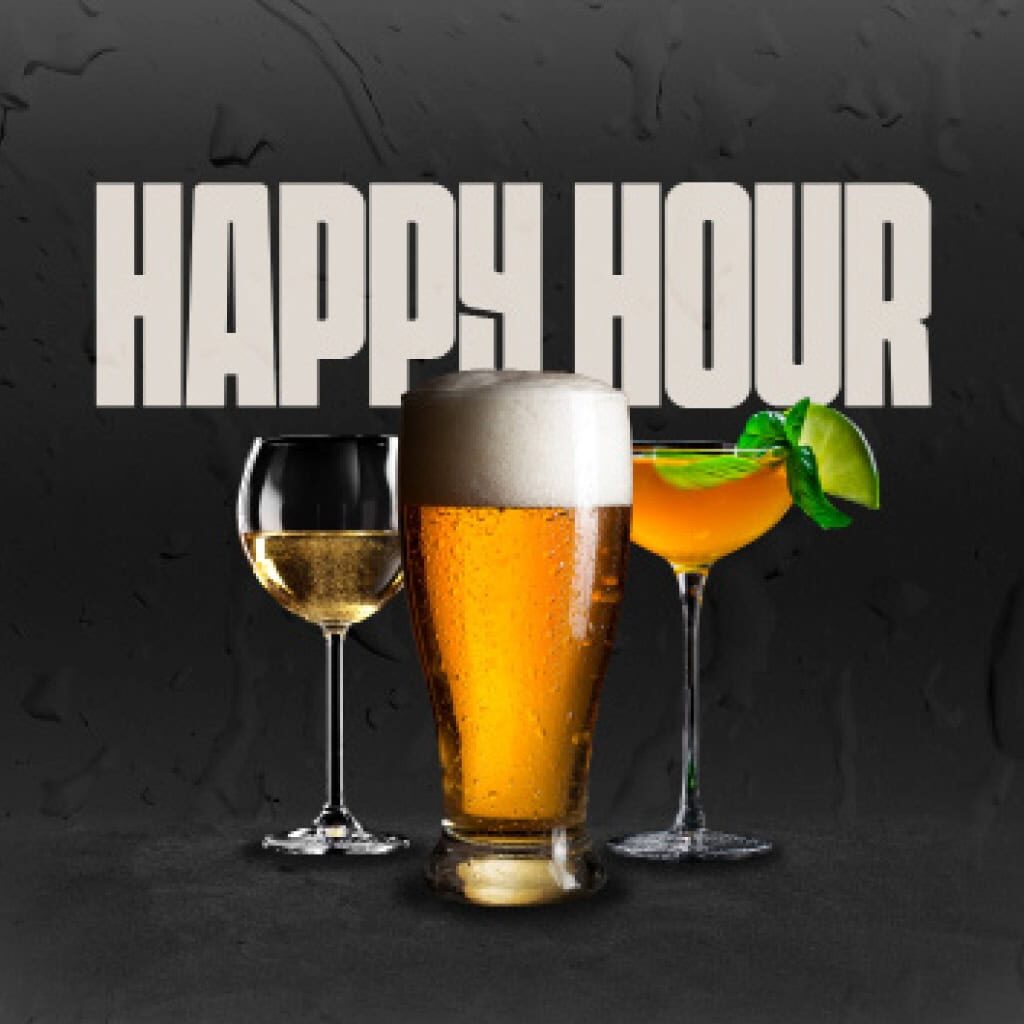 Three drinks including beer, wine, and cocktail at Odawa Casino Happy Hour.