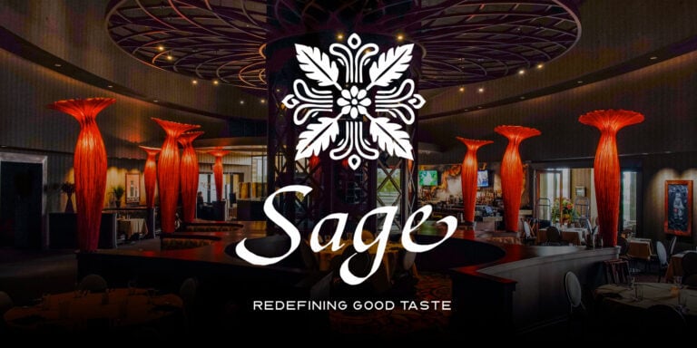 Luxurious Odawa Casino & Resort interior featuring vibrant red lighting fixtures and modern design.